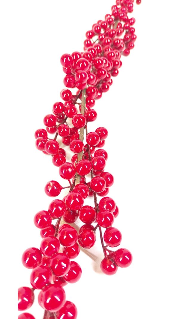 Guirnalda Berries 120cm Rojo unidad