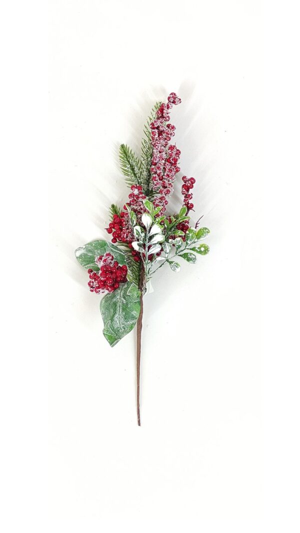 Follaje Berries rojas 33cm